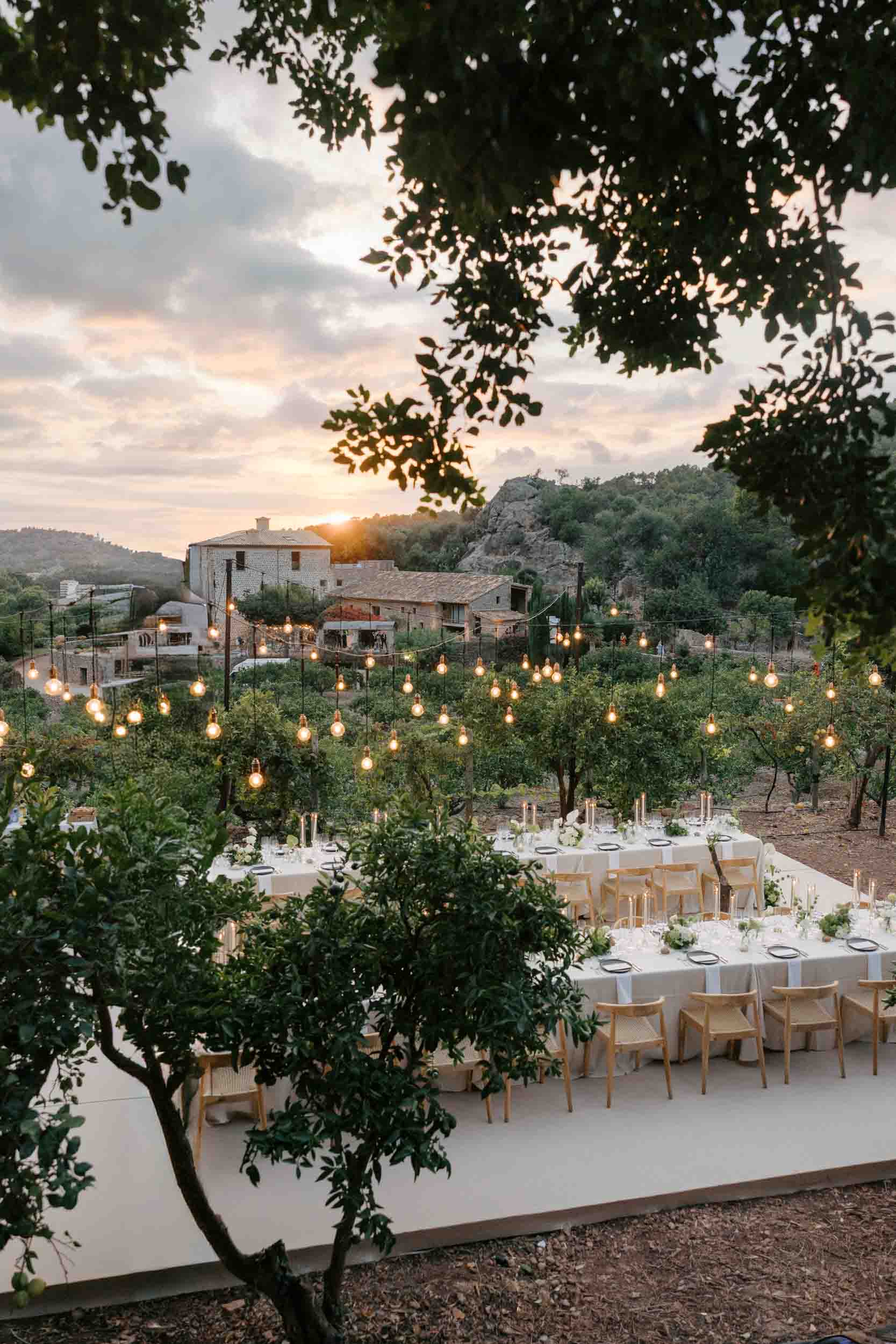 Simple yet stylish Ca S'hereu Wedding in Sóller, Mallorca