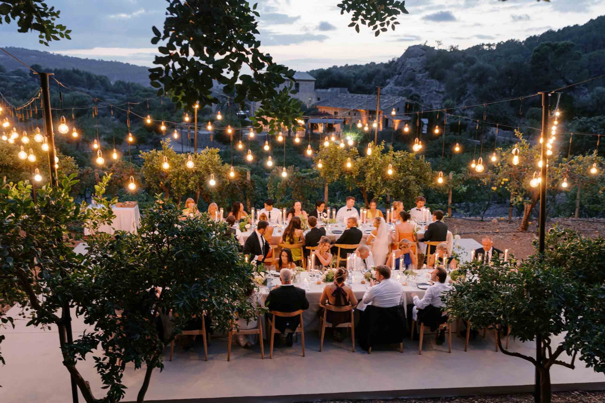 Simple yet stylish Ca S'hereu Wedding in Sóller, Mallorca