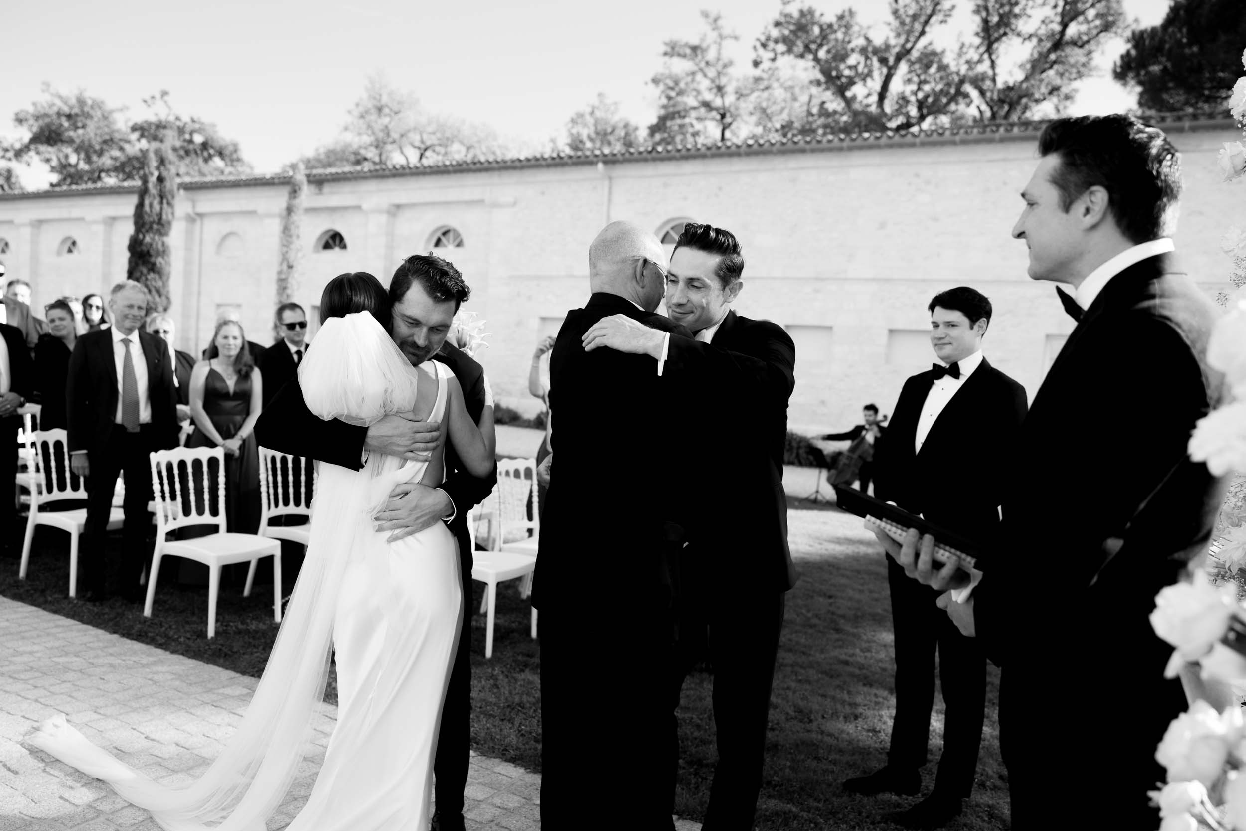 Mélanie & Tyler - New-York love at Château Gassies